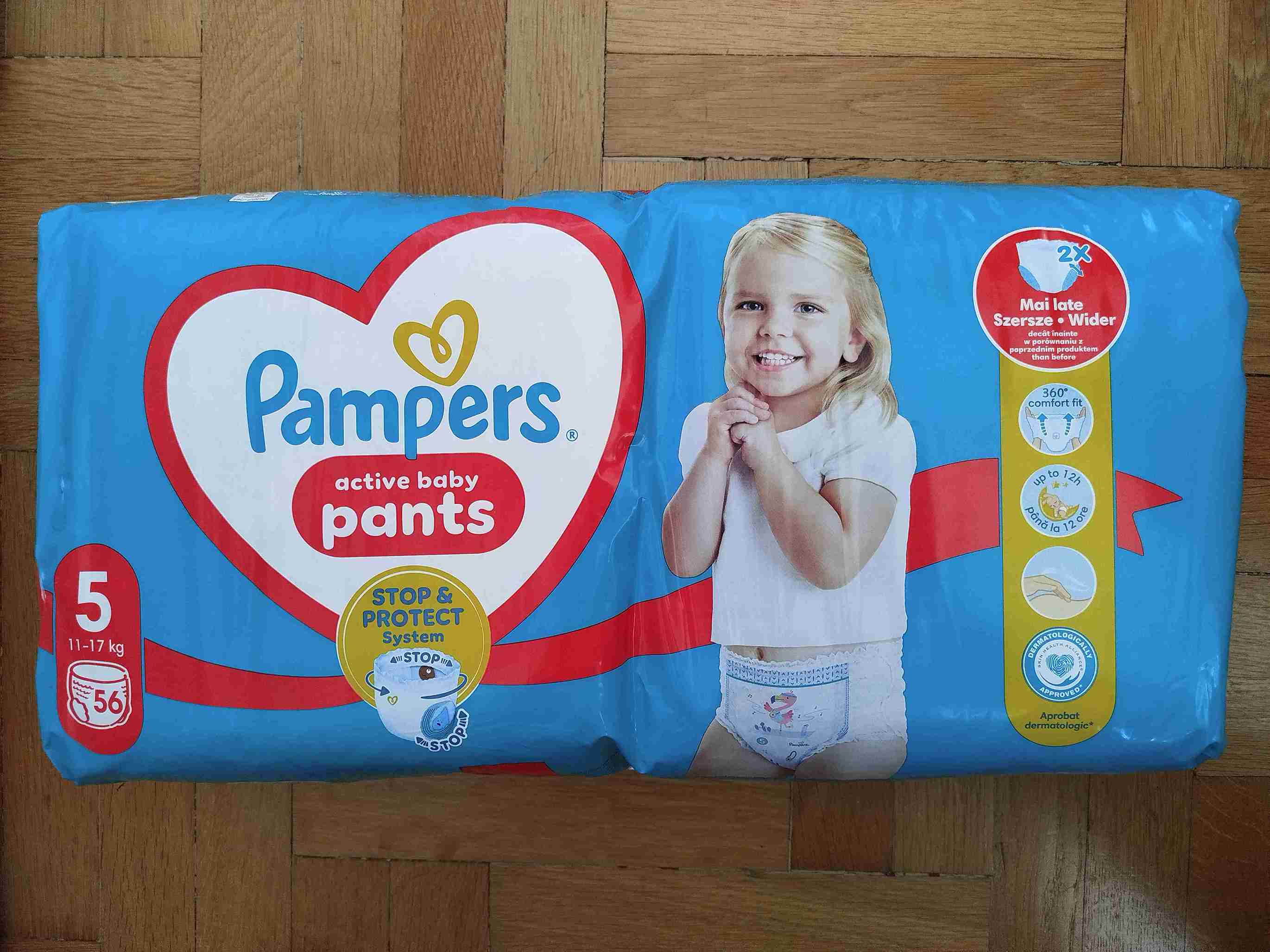 Pampers Pants mărimea 5 56 bucăți